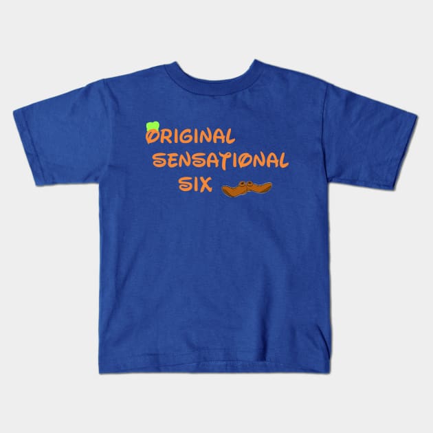 Original Sensational Six Goofy Kids T-Shirt by magicmirror